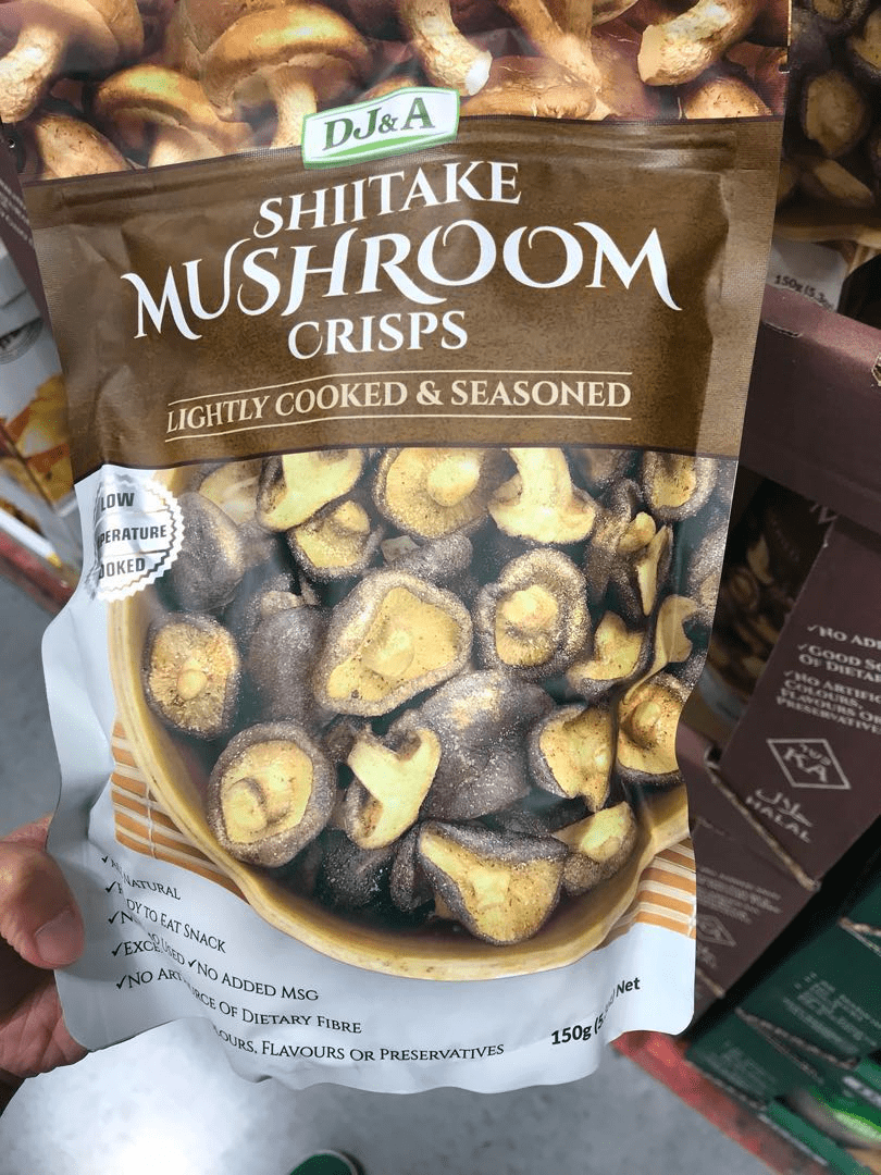 Shiitake Mushroom Crisps from DJ&A